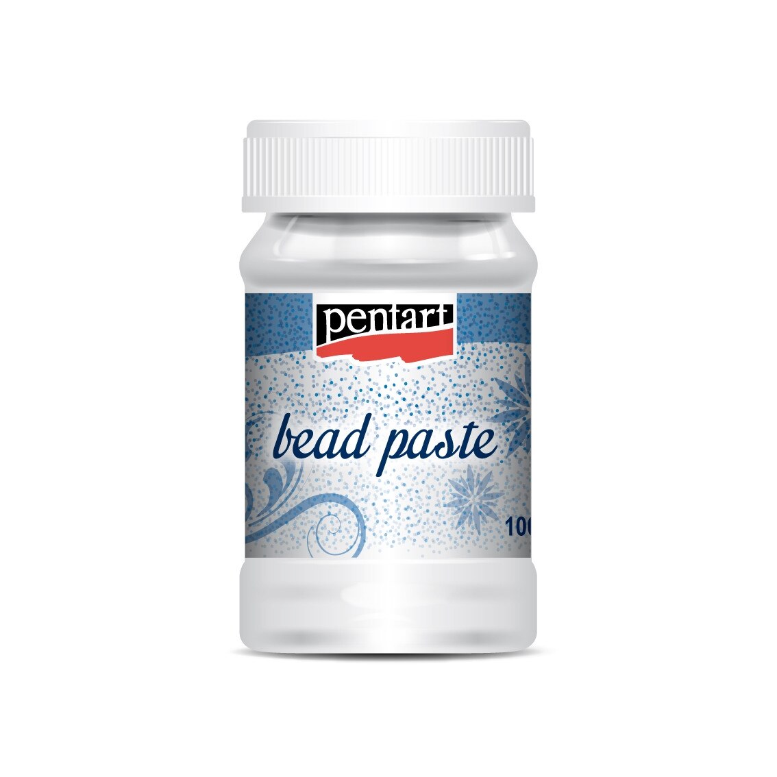 Pasta cu efect perla Pentart 100 ml - transparent