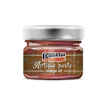 Pasta cu efect antic Pentart - cupru antic, 20 ml Pasta cu efect antic Pentart - cupru antic, 20 ml