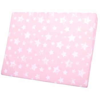 Perna plan inclinat Lorelli Classic Air Comfort, husa detasabila, 60 x 45 x 9 cm, Roz/Alb Perna plan inclinat Lorelli Classic Air Comfort, husa detasabila, 60 x 45 x 9 cm, Roz/Alb