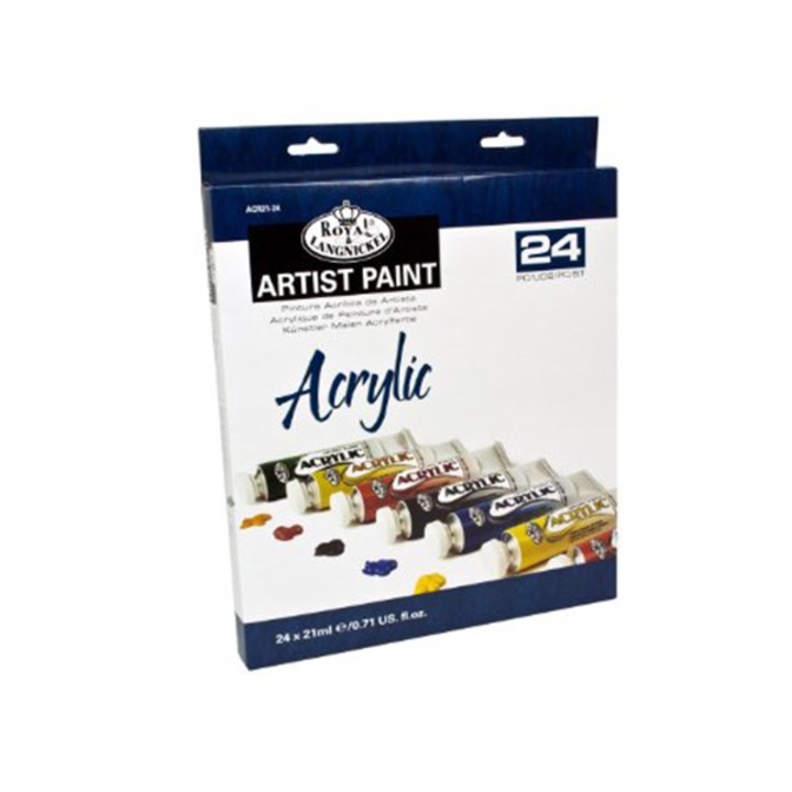 Akril színek készlete 24x21ml Royal & Langnickel