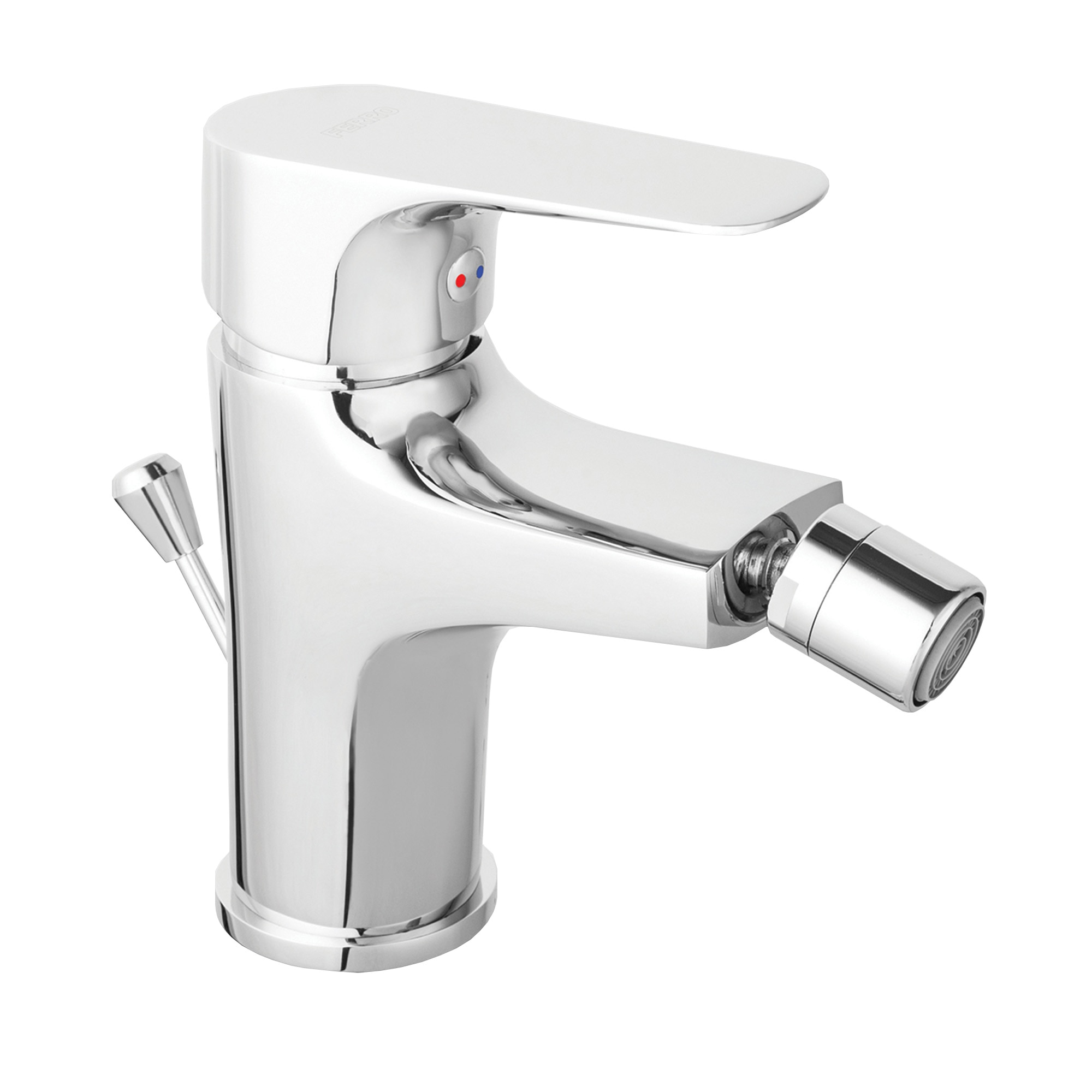 Baterie bideu Ferro Lara, crom, monocomanda