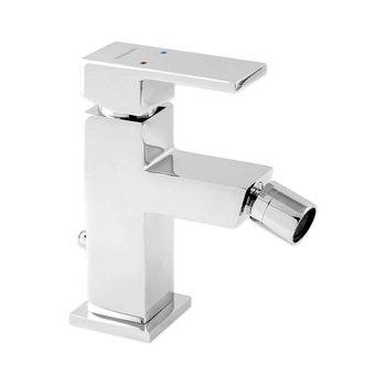 Baterie bideu Novaservis Cube, monocomanda, Crom Baterie bideu Novaservis Cube, monocomanda, Crom