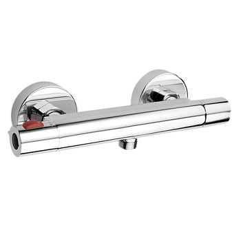 Baterie dus termostatata Ferro Trinity, crom, safe stop, 1/2 Baterie dus termostatata Ferro Trinity, crom, safe stop, 1/2