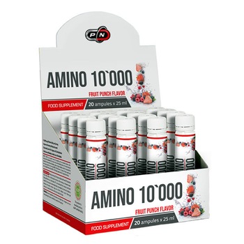AMINO 10 000 - 20 ampule, imbunatateste recuperarea si cresterea musculara, ajuta la arderea grasimilor, creste rezistenta AMINO 10 000 - 20 ampule, imbunatateste recuperarea si cresterea musculara, ajuta la arderea grasimilor, creste rezistenta