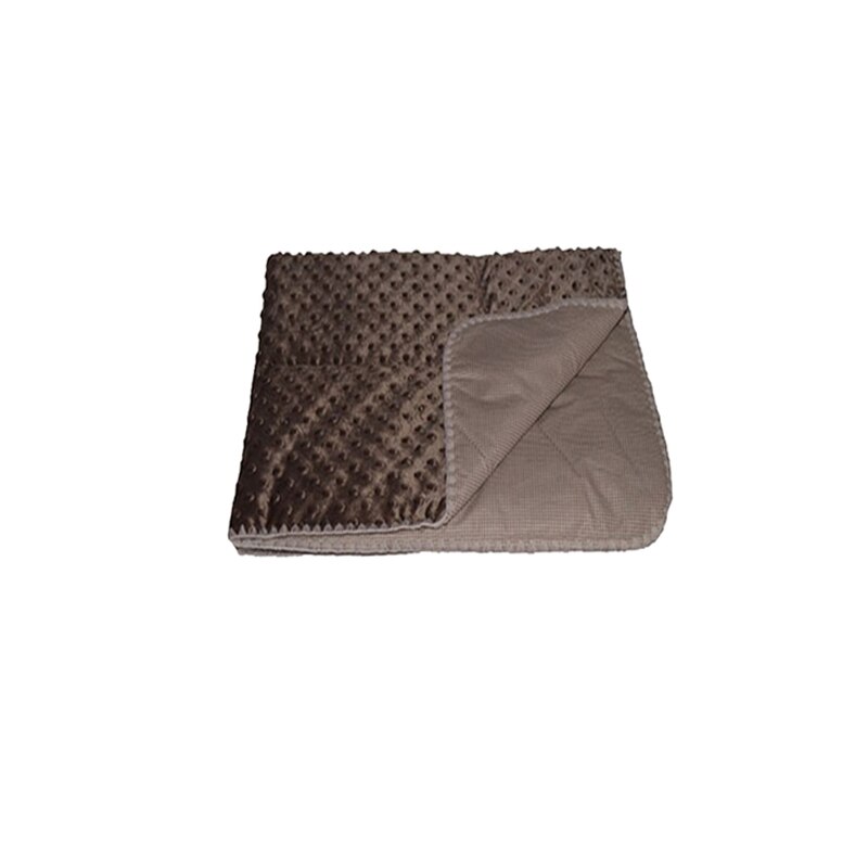 Pled 75 x 100 cm pentru copii Ty i My Bubbles PTMB-MA, Maro