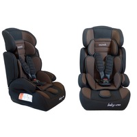 scaun auto profesional pentru copil  prince junior brown  model 2018  pentru 3 grupe de greutate intre 9-36 kg  culoare negru-maro ce asigura maximul de siguranta si confort pentru copilul dumneavoastra ideal pentru calatorii imagen 0_0_0