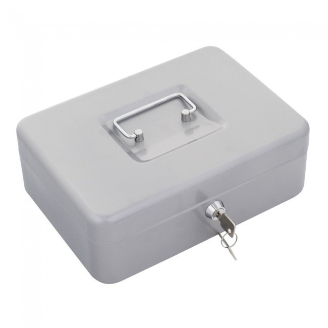 Caseta Bani Traun 3 Argintie 90x250x185 mm