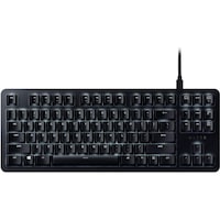 Tastatura gaming mecanica Razer BlackWidow Lite, switch Orange silent, iluminare alb, Negru