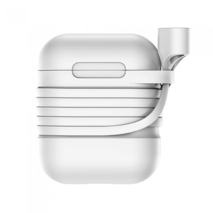 Husa de protectie din silicon magnetic, Baseus, pentru Apple AirPods, Gri
