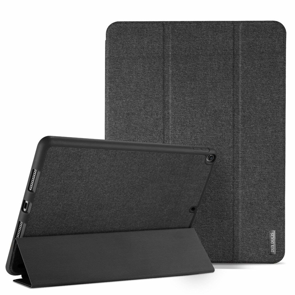 Husa iPad 9.7 2018 / 9.7 2017 DUX DUCIS Domo Series Smart Cover + Pen Slot Neagra