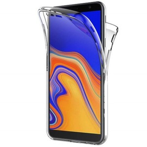 Husa din silicon transparent 360, ( fata+spate), pentru Samsung Galaxy J6 2018