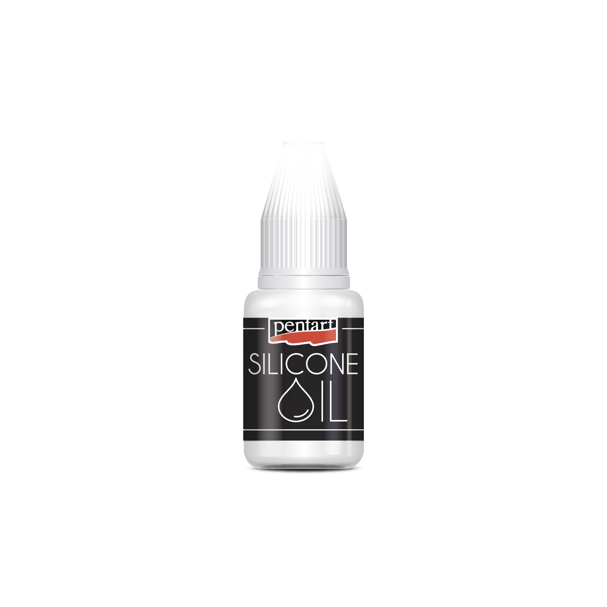Ulei siliconat Pentart 20 ml - pentru crearea efectelor speciale de picaturi