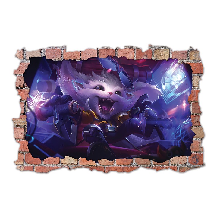 3D стикер Digital Ascend League of legend, 60x90cm