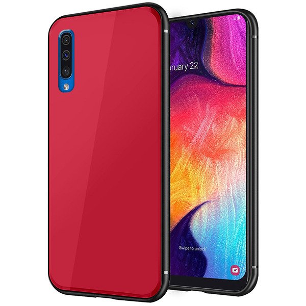 Husa Samsung Galaxy A50 Glass Rosie