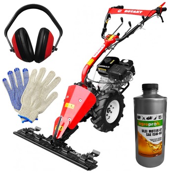 Pachet Motocoasa Multifunctionala Rotatkt MF 360 + bara de cosire GC 360, 6.5 CP, bara de taiere 97cm + Cadou 1l ulei motor + antifoane + manusi de protectie AgroPro Pachet Motocoasa Multifunctionala Rotatkt MF 360 + bara de cosire GC 360, 6.5 CP, bara de taiere 97cm + Cadou 1l ulei motor + antifoane + manusi de protectie AgroPro