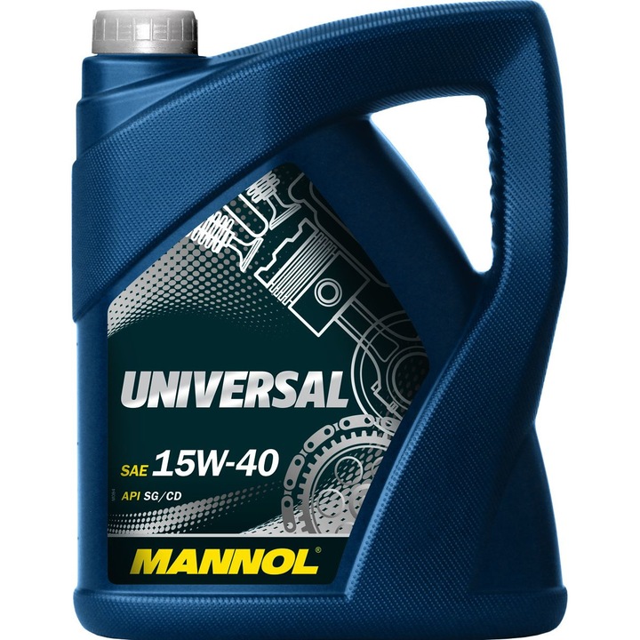 Mannol motorolaj Universal 15W40, 5l