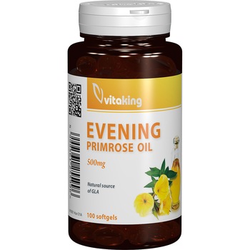 Evening Primrose oil (ulei de primula) 500 mg - 100 capsule gelatinoase Evening Primrose oil (ulei de primula) 500 mg - 100 capsule gelatinoase