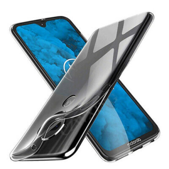 Силиконов прозрачен калъф гръб кейс FENiX® за Motorola Moto G7 Play, Прозрачен