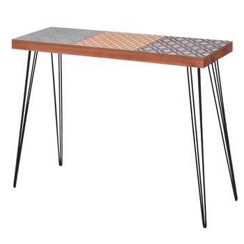 Masa consola, VidaXL, 90x30x71,5 cm, maro Masa consola, VidaXL, 90x30x71,5 cm, maro