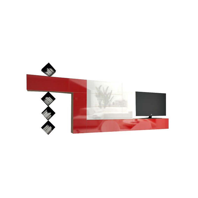 Set Mobilier Livingroom JOIN- 3, pal melaminat, 16 x 28 mm, Cant ABS 0.6 mm