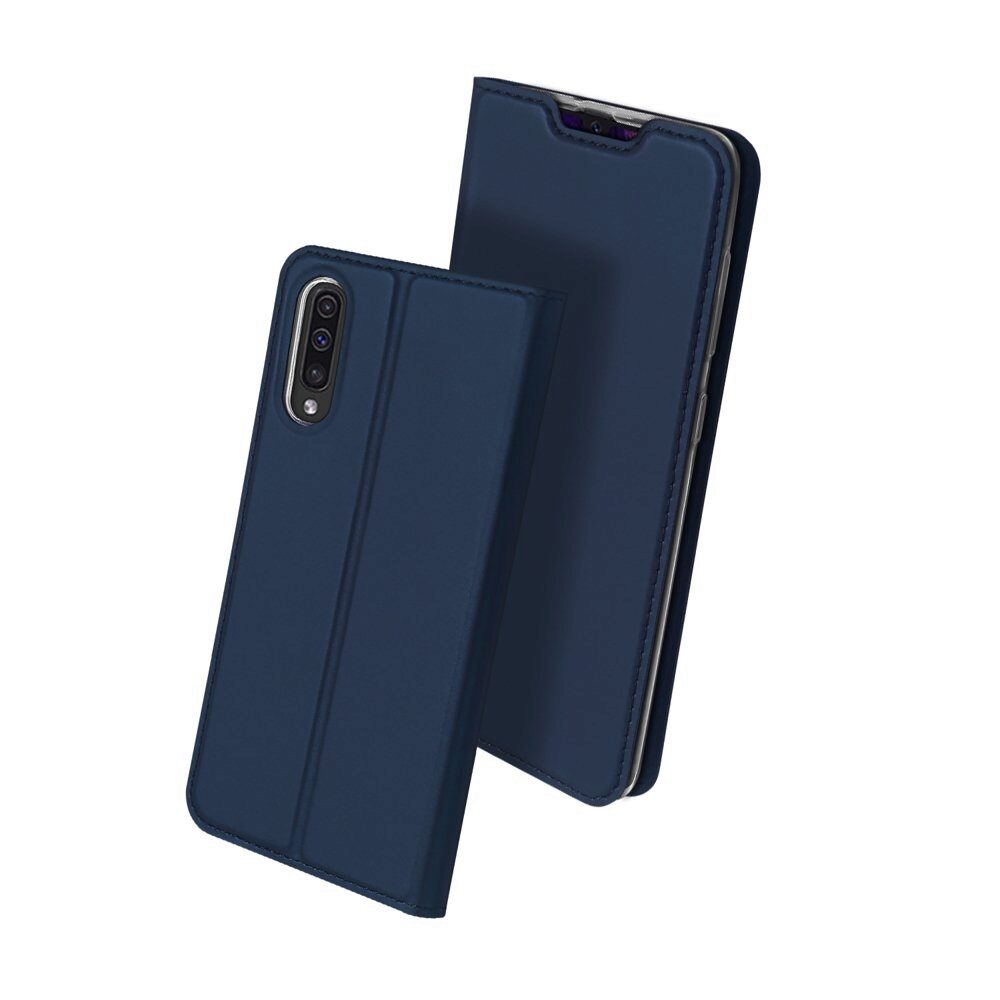 Husa Carte Dux Ducis Anti Amprenta pentru Samsung Galaxy A50 & A30s, Albastru