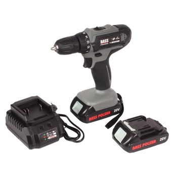 Bormasina cu 2 acumulatori Bass BS-5314, Li-Ion, 20 V, 24 Nm, 2.2 Ah Bormasina cu 2 acumulatori Bass BS-5314, Li-Ion, 20 V, 24 Nm, 2.2 Ah