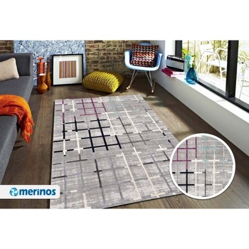 Covor MERINOS Style 30525 111-Grey 120x170 cm densitate covor 3 KG/m², grosime covor 10 mm, Numar noduri pe m² 290000 Covor MERINOS Style 30525 111-Grey 120x170 cm densitate covor 3 KG/m², grosime covor 10 mm, Numar noduri pe m² 290000
