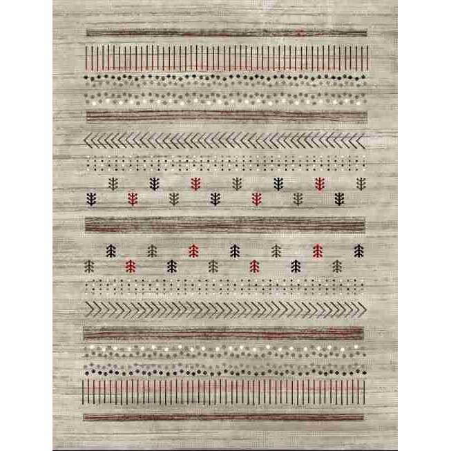 Covor MERINOS, Ethno 818 70, 120 x 170 cm, densitate covor 3 KG/m², grosime covor 13 mm, Numar noduri pe m² 290000