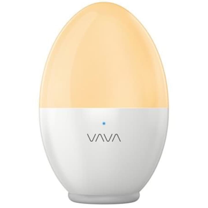 VAVA VA-HP008 tojás formájú LED lámpa, fehér