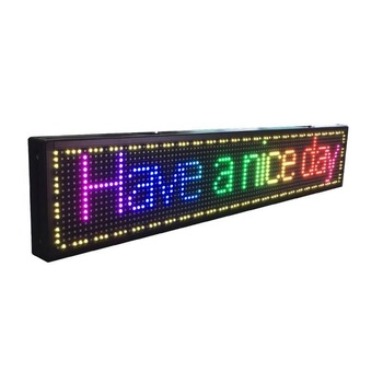 Panou reclama luminoasa, ProCart, LED SMD RGB 100x20 cm, text personalizabil multicolor, exterior Panou reclama luminoasa, ProCart, LED SMD RGB 100x20 cm, text personalizabil multicolor, exterior