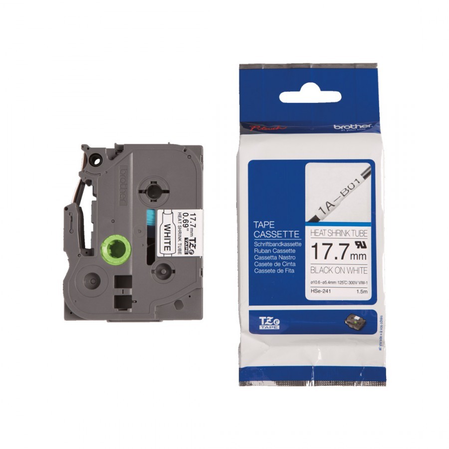 Banda Termocontractibila Brother HSE241, 17.7mm x 1.5m