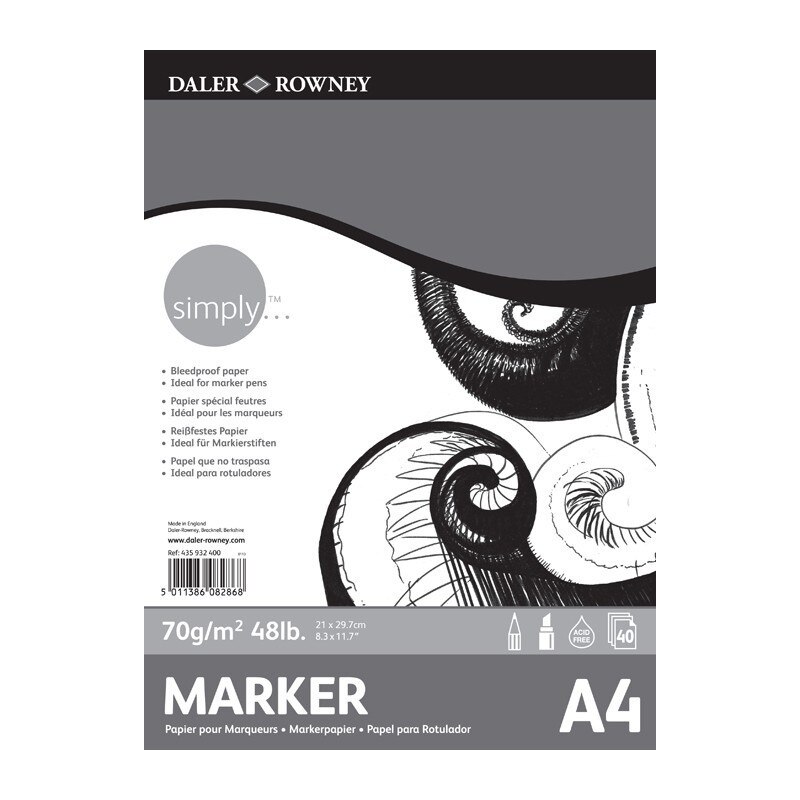 Bloc marker Simply Daler Rowney