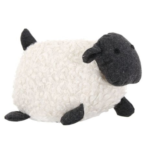 Opritor pentru usa, alb/gri, model oita, 23 x 13 cm