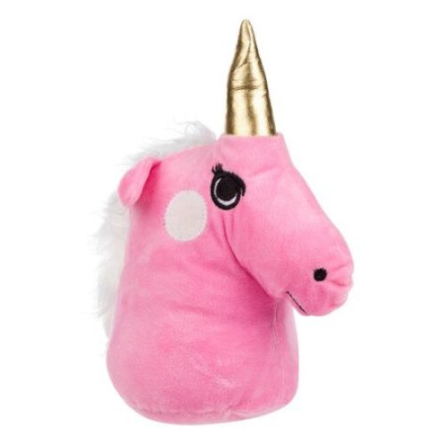 Opritor pentru usa, model Unicorn, roz, 25 cm