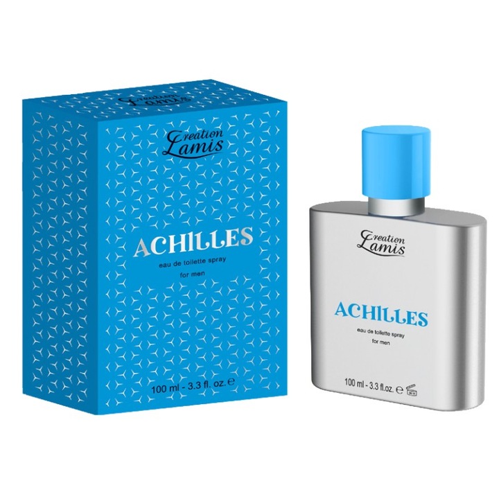 Apa de toaleta Creation Lamis Achilles, barbati, 100 ml