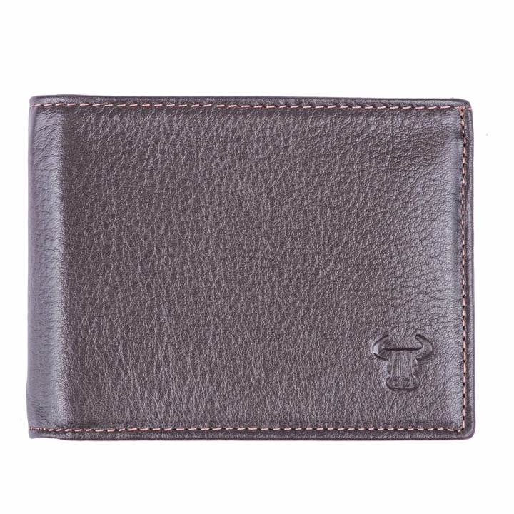 Мъжки кожен портфейл, Toro Nero, Titan flip кафе