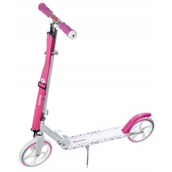 Trotineta Pliabila Raven Dots Alb 200 mm Trotineta Pliabila Raven Dots Alb 200 mm