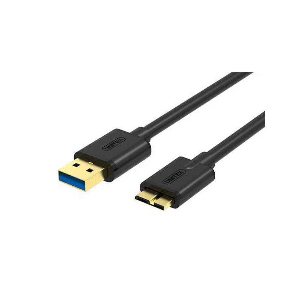 Cablu de date , Unitek , USB 3.0 microUSB/USB Y/C463GBK , 2 m , negru