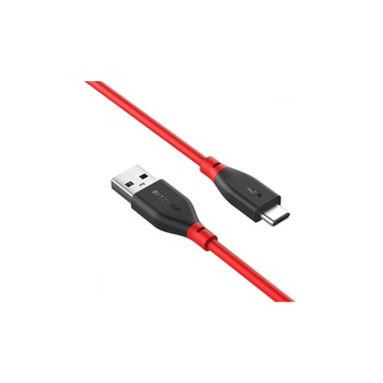 Cablu de date , Unitek , USB C/ microUSB/Lightning C4049RD , 1.2m, rosu Cablu de date , Unitek , USB C/ microUSB/Lightning C4049RD , 1.2m, rosu
