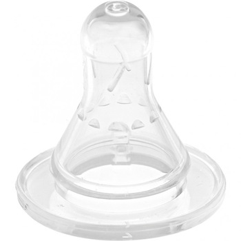 Set tetine de silicon cu flux variabil, 8090004_83, Lulabi, Transparent Set tetine de silicon cu flux variabil, 8090004_83, Lulabi, Transparent