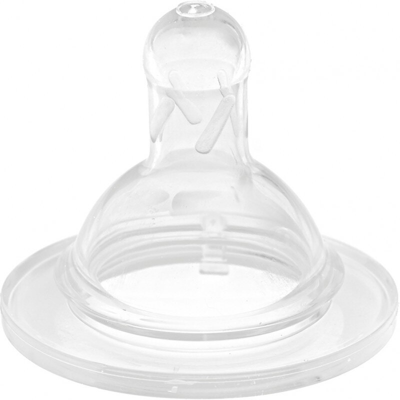 Set tetine silicon cu flux variabil Lulabi, 2 bucati, 6 luni+