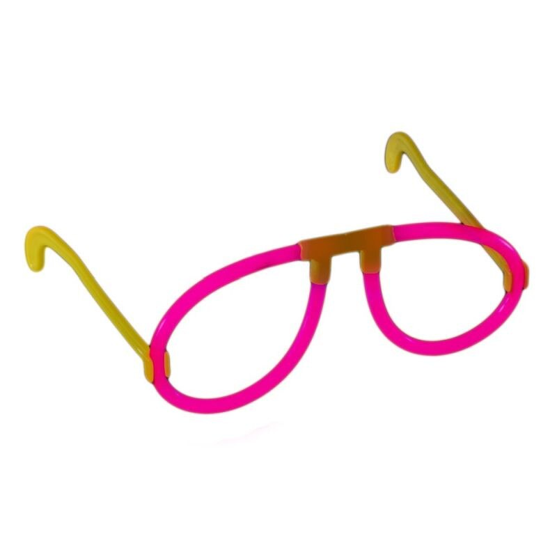 Ochelari luminescenti forma aviator, ProCart, roz