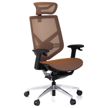 Scaun ergonomic QMOBILI Tender Form HI Marigold, mesh 3D, mecanism Double Wire, suport lombar, brate 2D paddle control, tetiera 2D, baza Aluminiu Scaun ergonomic QMOBILI Tender Form HI Marigold, mesh 3D, mecanism Double Wire, suport lombar, brate 2D paddle control, tetiera 2D, baza Aluminiu