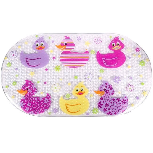 Covor de baie cu rate , anti-alunecare multicolor , ATS, pentru copii sau adulti