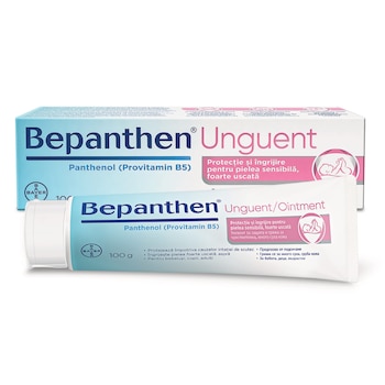 Unguent impotriva iritatiilor de scutec Bayer Bepanthen, 5%, 100 g