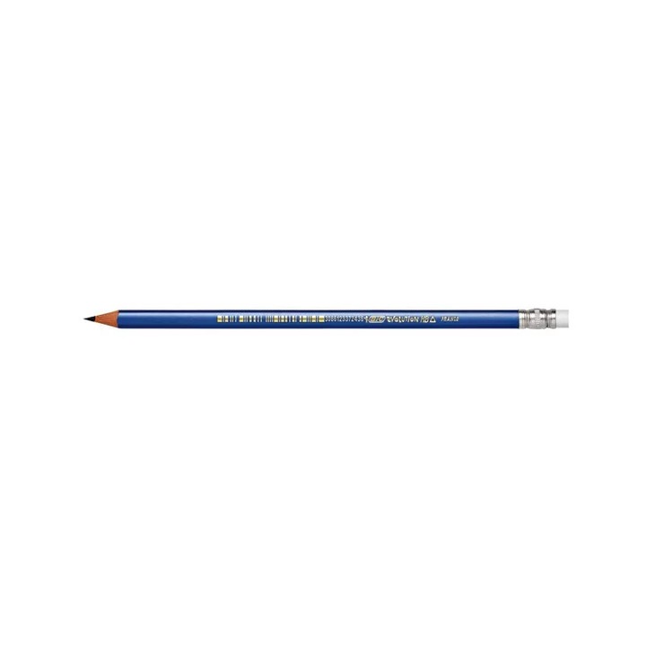 Creion flexibil HB cu radiera Bic Evolution Triangle 8357, 2436