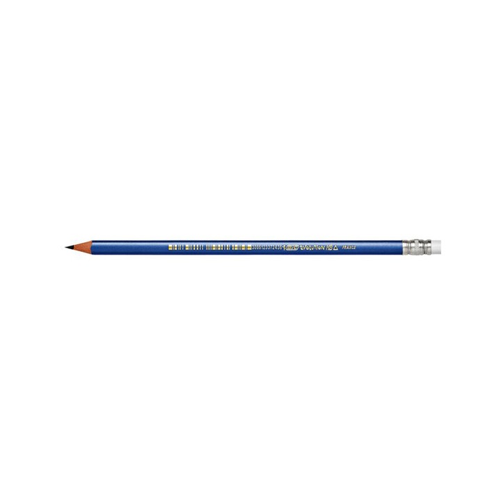 Bic Evolution Triangle 8357 Rugalmas ceruza radírral, HB, 2436