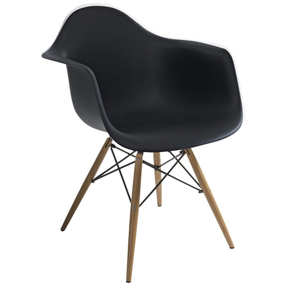 Scaun Genarom Mondi Negru, 62 x 81 x 48 cm