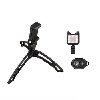 Suport tripod Apexel APL-JJ04 cu telecomanda bluetooth si blit flash led pentru telefon smartphone Iphone, Samsung, Gopro Suport tripod Apexel APL-JJ04 cu telecomanda bluetooth si blit flash led pentru telefon smartphone Iphone, Samsung, Gopro