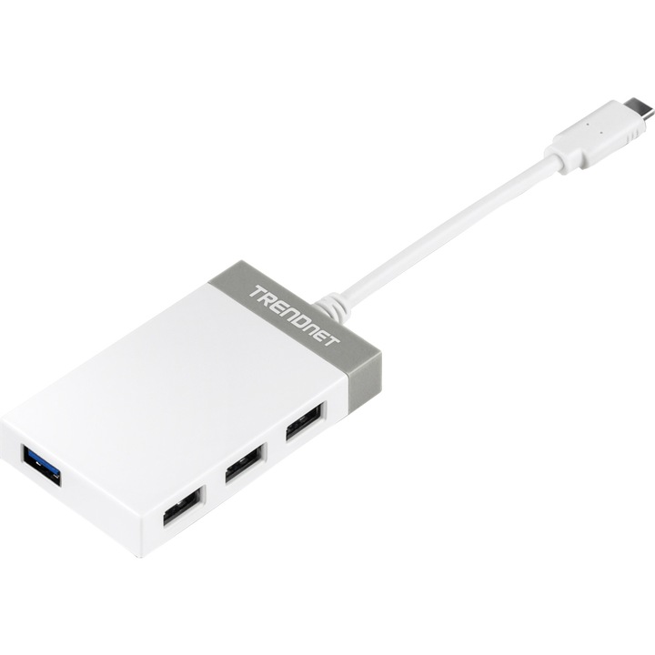 USB хъб TRENDnet 4x USB3.0 - USB-C